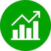 Market strategy icon